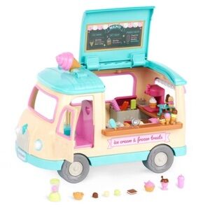 Li'l Woodzeez Scoops Ice Cream Truck Kids Playset Toy